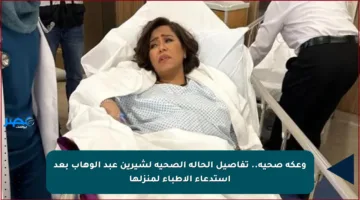 وعكة صحية.. تفاصيل الحالة الصحية لشيرين عبد الوهاب بعد استدعاء الأطباء لمنزلها